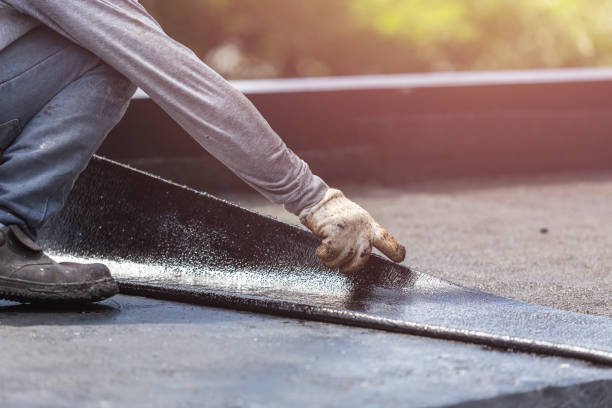 Professional Basement Waterproofing technician working in Stratford, NJ